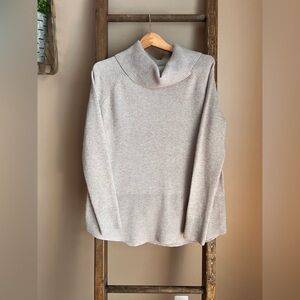 Cyrus Cozy Tan Turtleneck Sweater